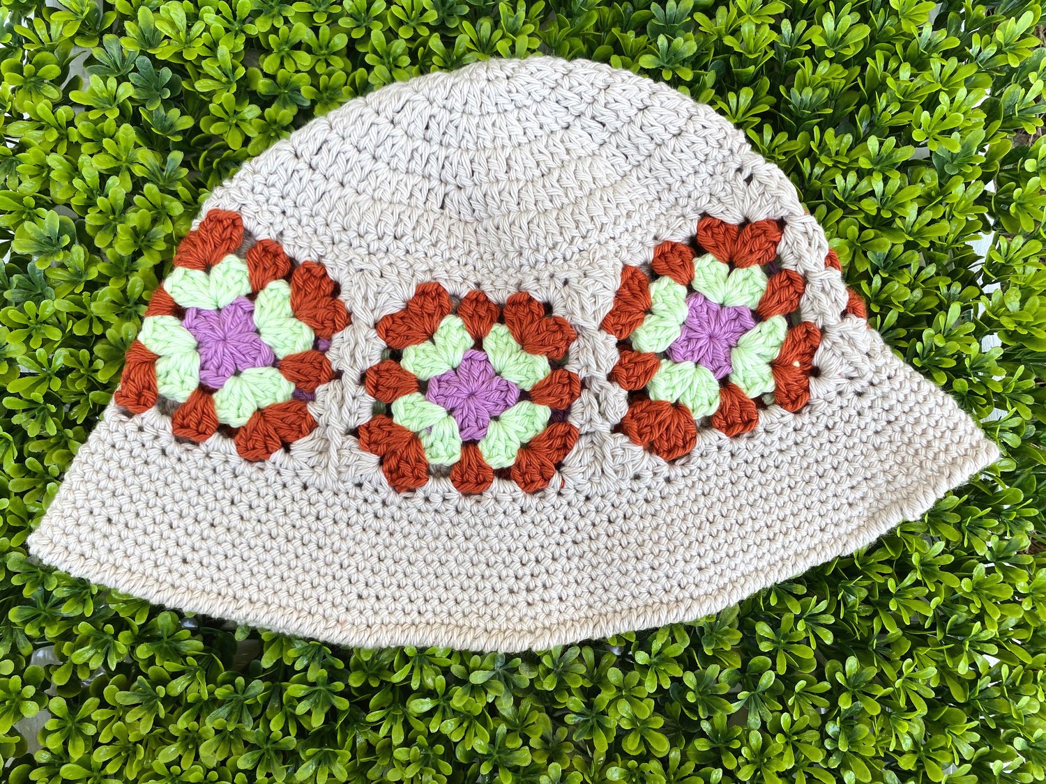 Image of Granny Square Bucket Hats