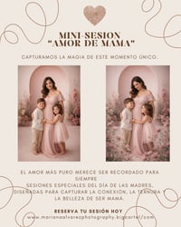 Image 1 of SESIONES DE TEMPORADA "amor de mama"