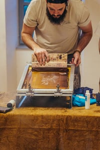 Image 4 of Loup Masqué - SÉRIGRAPHIE SUR PAPIER - A3 42X29,7CM BY Bokito 