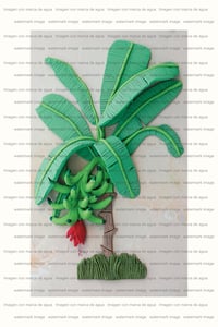 Image 3 of Estampa típica "Mancha de plátano" | 4"x6" | formato digital