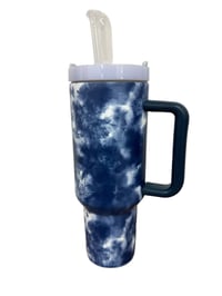 Image 4 of Blank 40 oz Double Wall Stainless Steel Tumbler