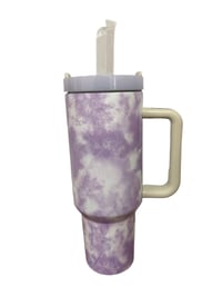Image 6 of Blank 40 oz Double Wall Stainless Steel Tumbler
