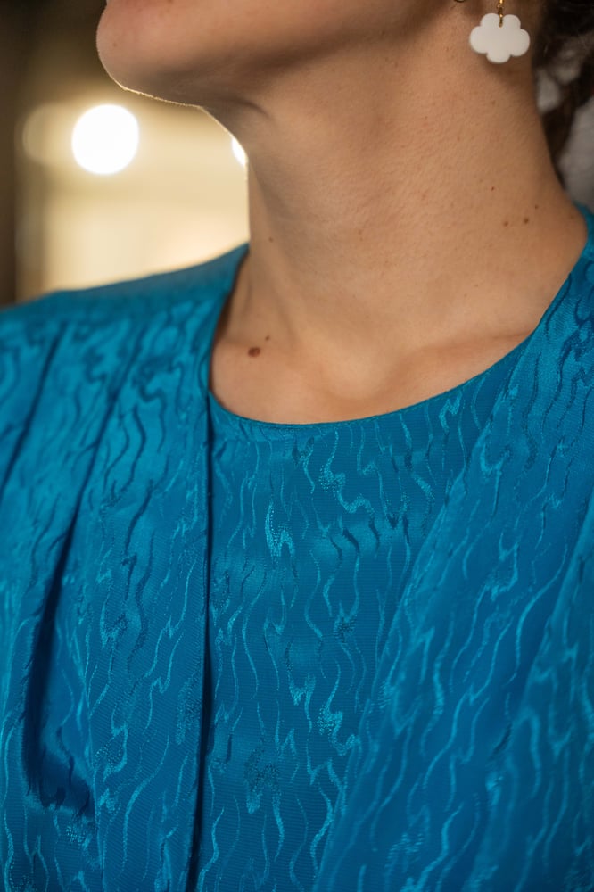 Image of Camicia blu elettrico