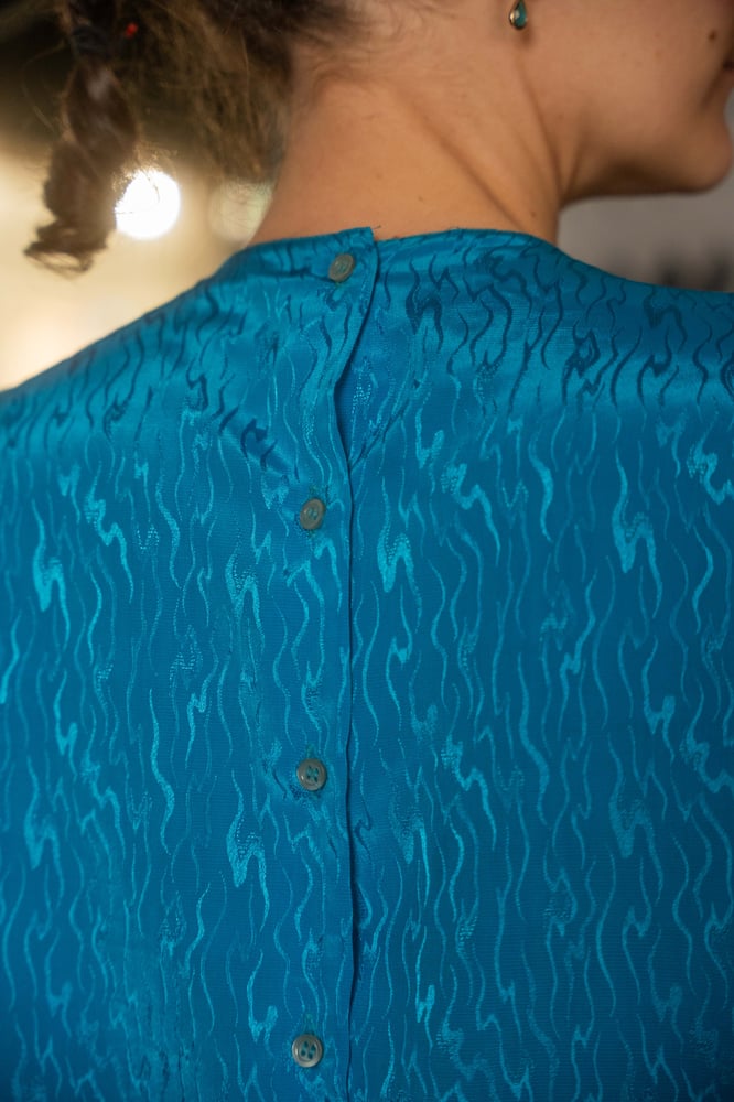 Image of Camicia blu elettrico