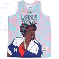 Image 1 of DAMN GINA JEROME BASKETBALL JERSEY