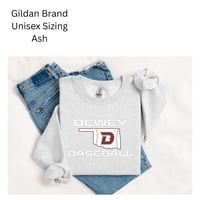 Image 1 of Dewey Baseball Team Apparel - Front Design Only