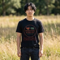 Image 1 of Rooster & The Ox Apothecary T-Shirt — Rooted in Nature, Crafted with Care