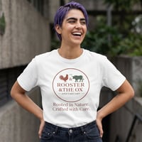 Image 2 of Rooster & The Ox Apothecary T-Shirt — Rooted in Nature, Crafted with Care