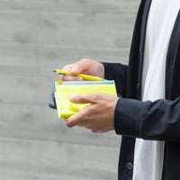 Image 5 of Mark's Inc. EDiT Grid Notebook B7 Semi Size with PVC Cover 