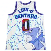 Image 2 of THUNDERCATS LION-O PANTHRO BASKETBALL JERSEY