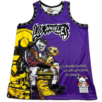 Image 1 of BRAND X KOBE BRYANT LA  BASKETBALL JERSEY (PURPLE)