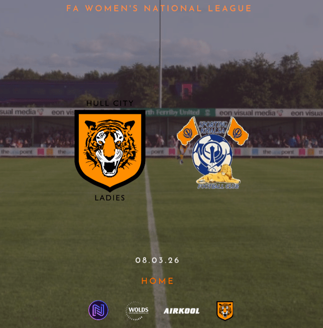 HULL CITY LADIES V SPORTING KHALSA  - 08/03/2026