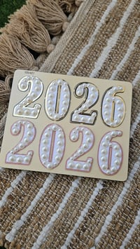 Image 1 of Graduation Year Wood Die Cut (2026) 