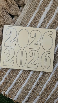 Image 2 of Graduation Year Wood Die Cut (2026) 