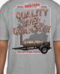 Image 1 of Heather Grey Smoker T