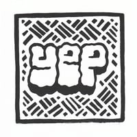 Image 1 of "YEP" LINOCUT PRINTS