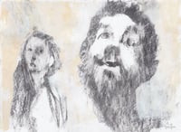 Image 2 of Recalling Above All - Charcoal and Acrylic Paint on Paper 