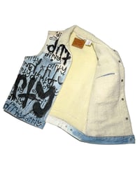 Image 3 of LEVIS sherpa "DIRTY" vest 