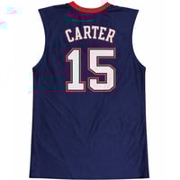 Image 2 of VINCE CARTER NEW JERSEY NETS NBA ELEVATION JERSEY