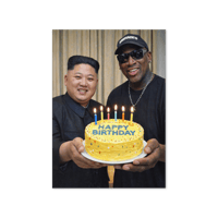 Image 1 of Korean-American Birthday Wishes - Birthday Greeting card