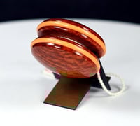 Image 3 of Southeast Asian Amboyna Burl yo-yo, #2026-047