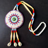 Beaded Medallion Necklace (North)