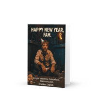 Image 3 of Drunken Legend - New Year Greeting card