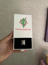 Butterfly silver ring size 51/2 & 61/2 