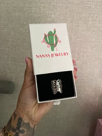 Xl butterfly silver ring size 81/2 & 71/2 