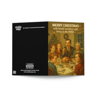 Image 5 of Family Members from 1930s - Christmas Greeting card