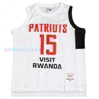 Image 1 of JCOLE INTERNATIONAL BASKETBALL JERSEY WHITE