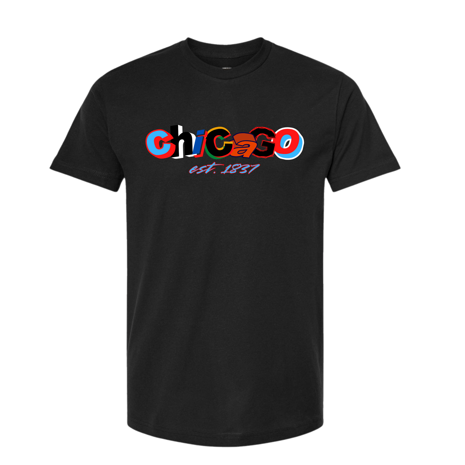 Image of CHICAGO GRAFFITI BLACK