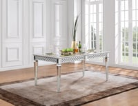 Image 5 of UNi-D082 / TABLE 4 - 6 X  VELVET SIDE CHAIRS SET