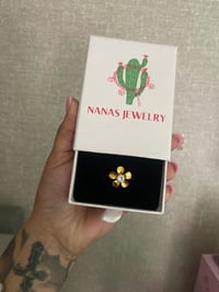Hibiscus gold ring size 8 🌺
