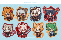 Image 3 of Genshin Impact | Charms + Stickersheets