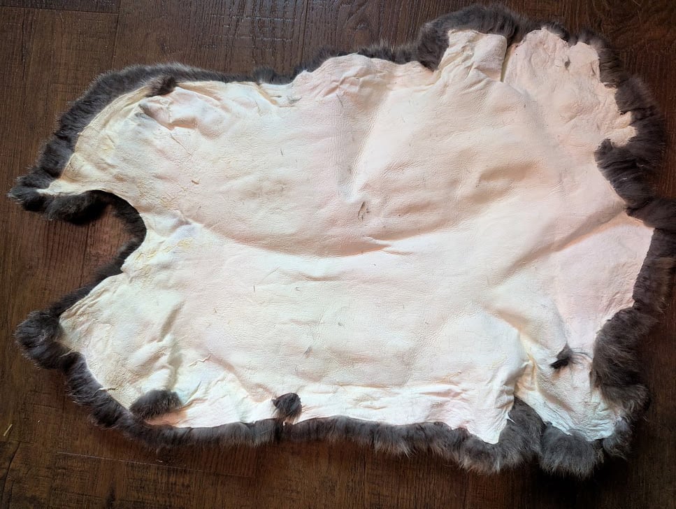 Image of Steel Satin Back Pelt