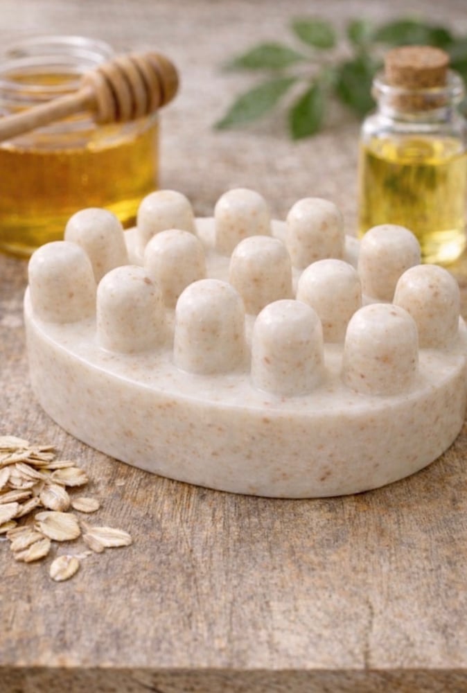 Image of Shea Butter, Honey Oatmeal massager