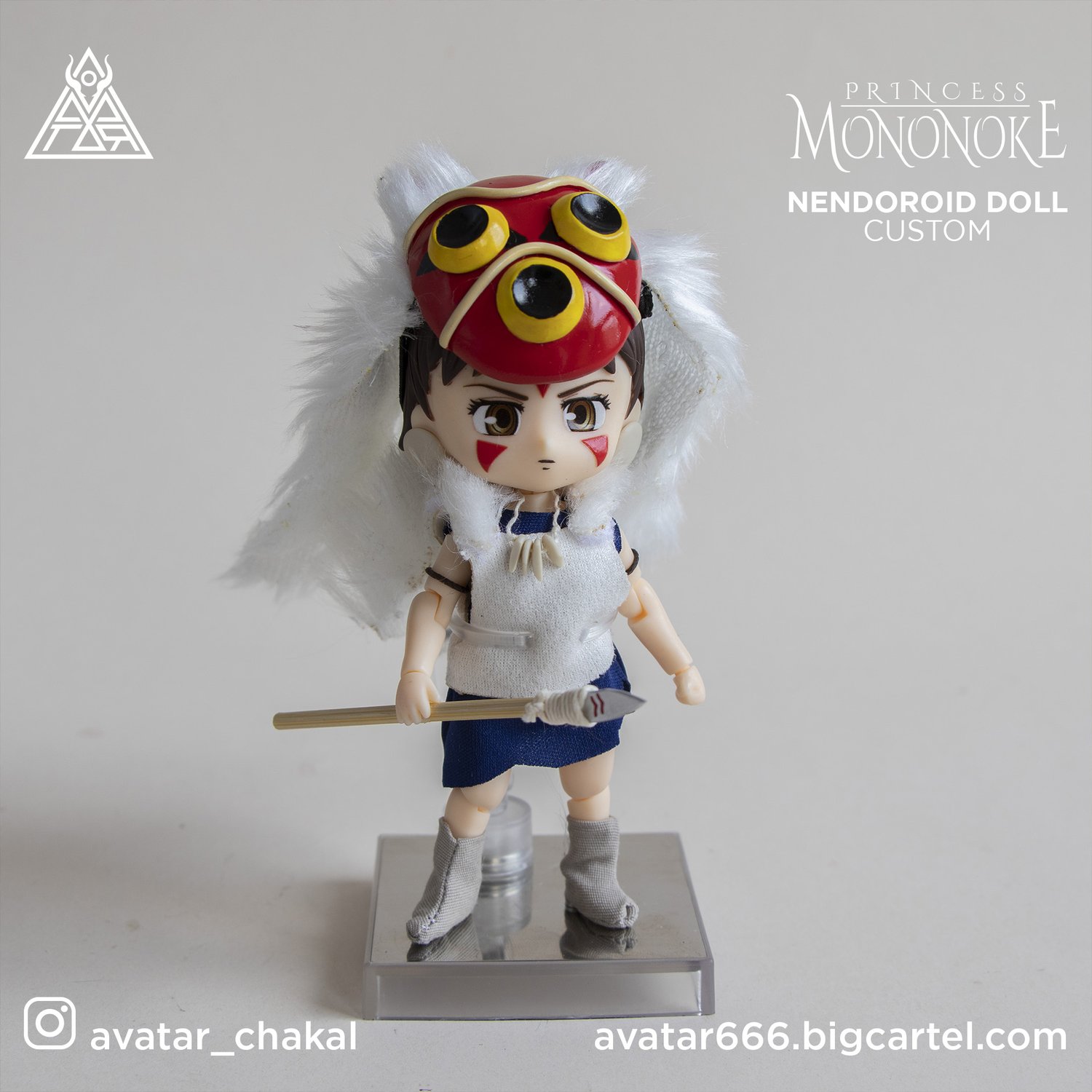 Image of Mononoke Princess / Nendoroid custom
