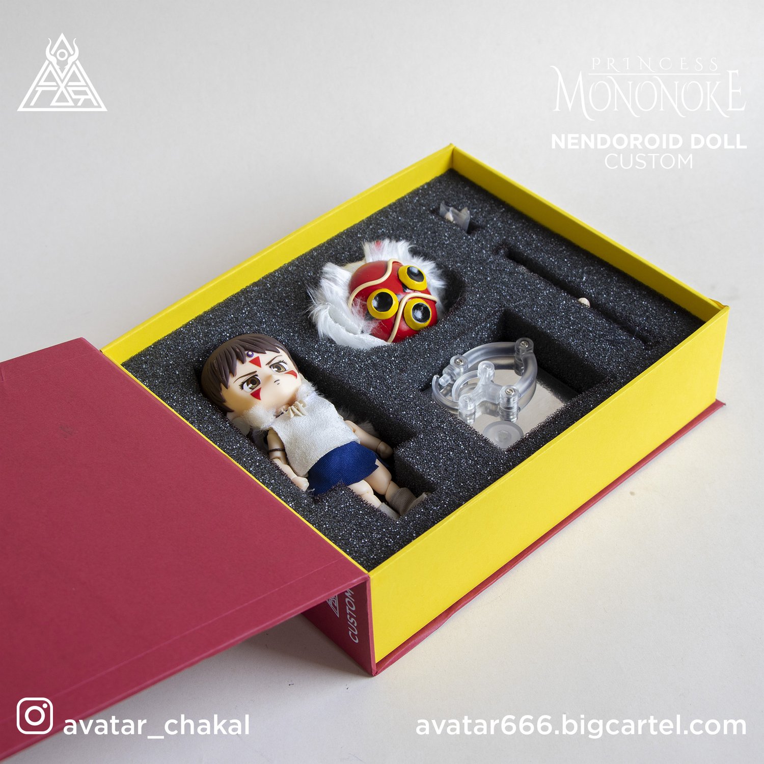 Image of Mononoke Princess / Nendoroid custom