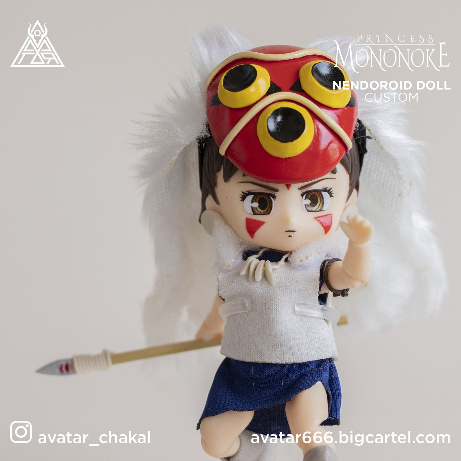 Image of Mononoke Princess / Nendoroid custom