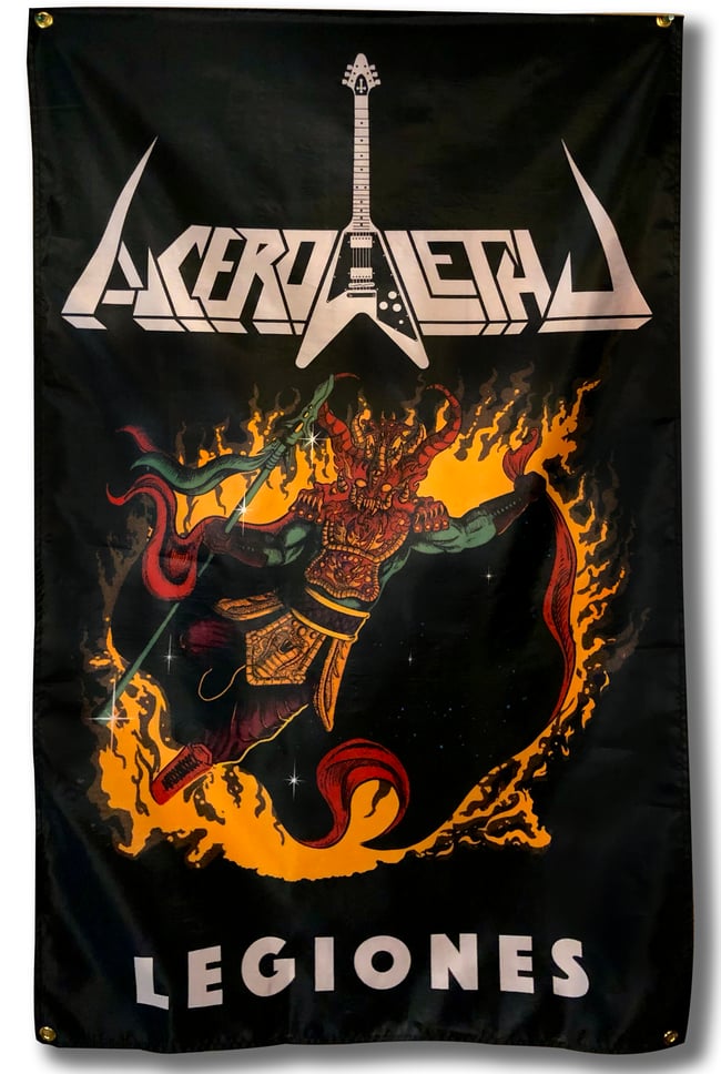 Official ACERO LETAL Legiones 3x5FT FLAG