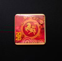 Image 2 of Handmade Fun and Sarcastic Magnets, Chinese New Year, horse, women, coffee