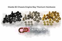 Image 1 of 99-03.5 ( BJ) Protege, Protege5, MP3, and Mazdaspeed Protégé Titanium Bay Hardware 