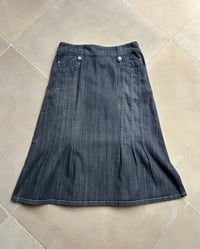 Image 6 of DENIM MIDI SKIRT