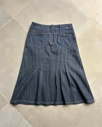 Image 7 of DENIM MIDI SKIRT