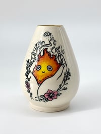 Image 1 of calcifer vase