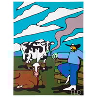 Blazin' & Grazin' Print