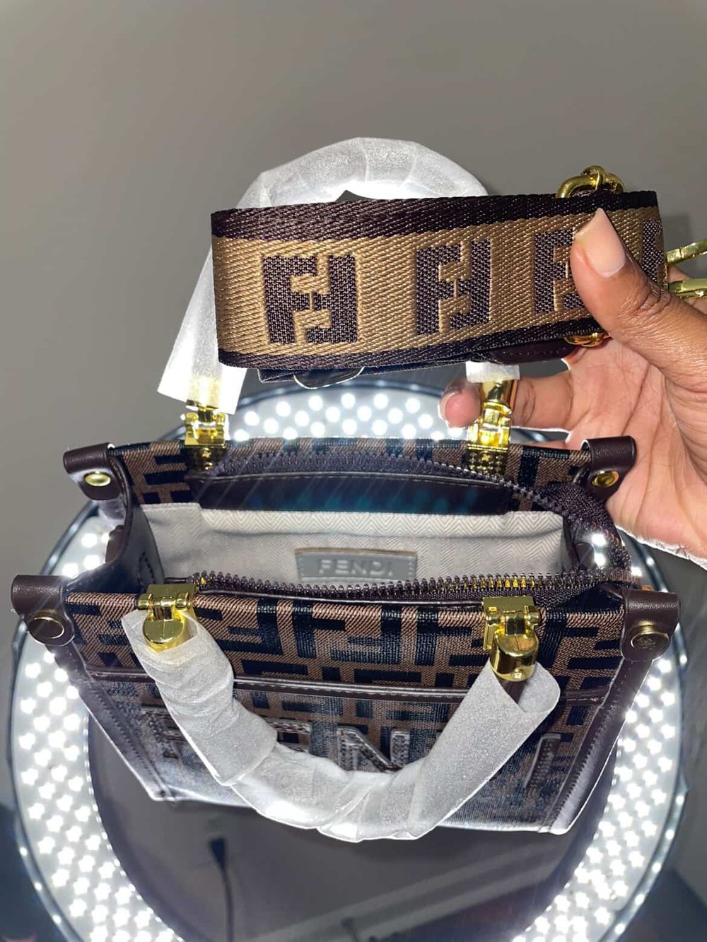 Image of FENDI TOTE BAG