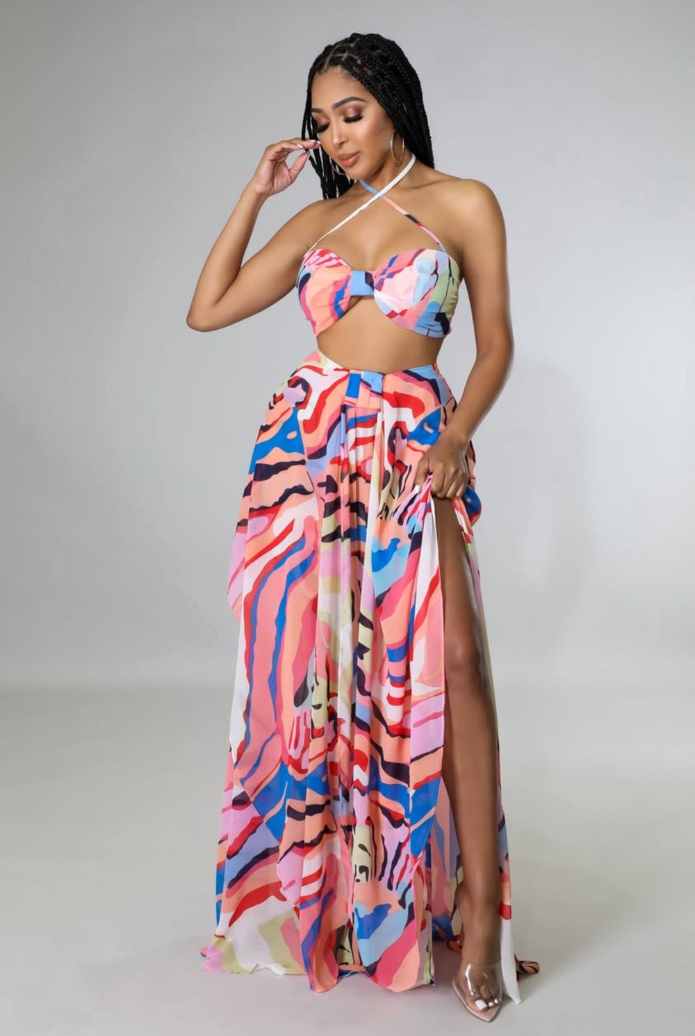 Image of PARADISE SKIRT SET
