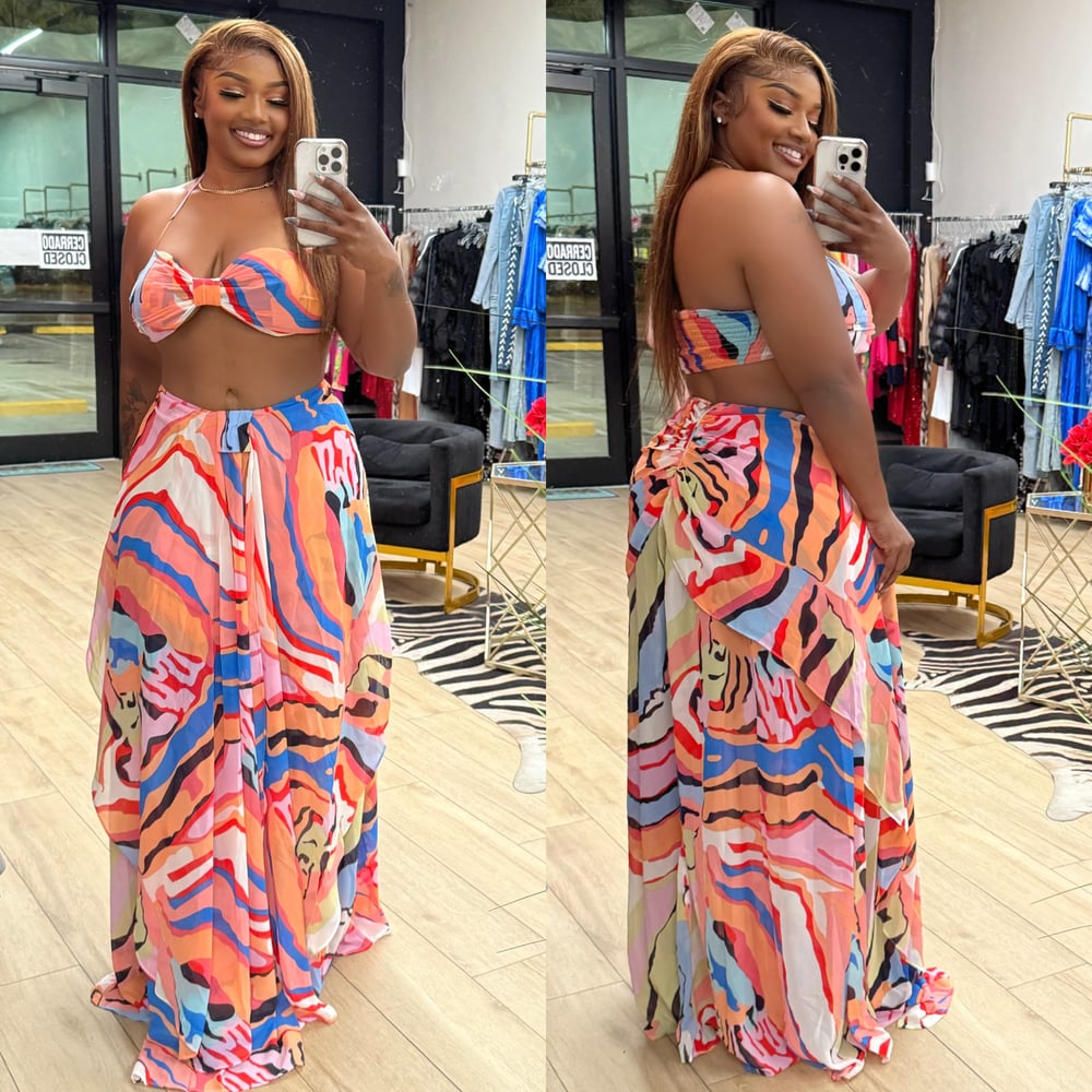 Image of PARADISE SKIRT SET